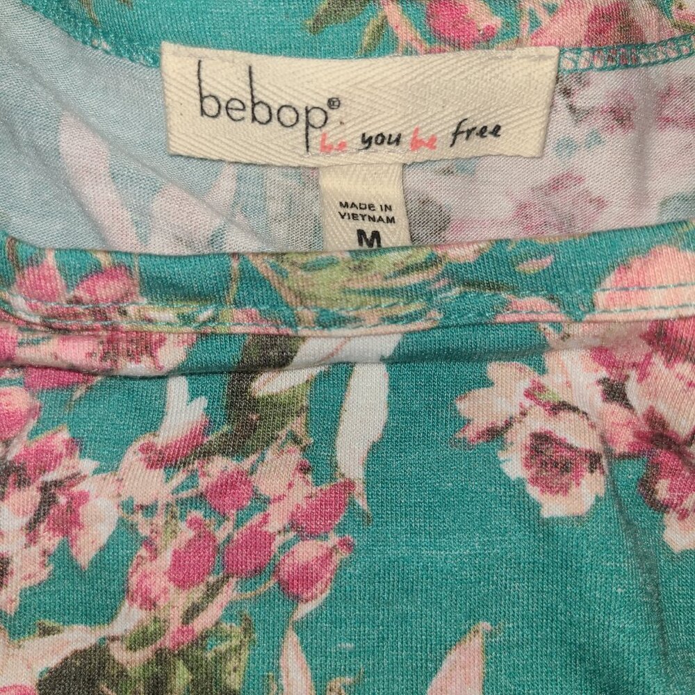 BEBOP Green Short Sleeve Above The Knee Dress - Picture 7 of 13